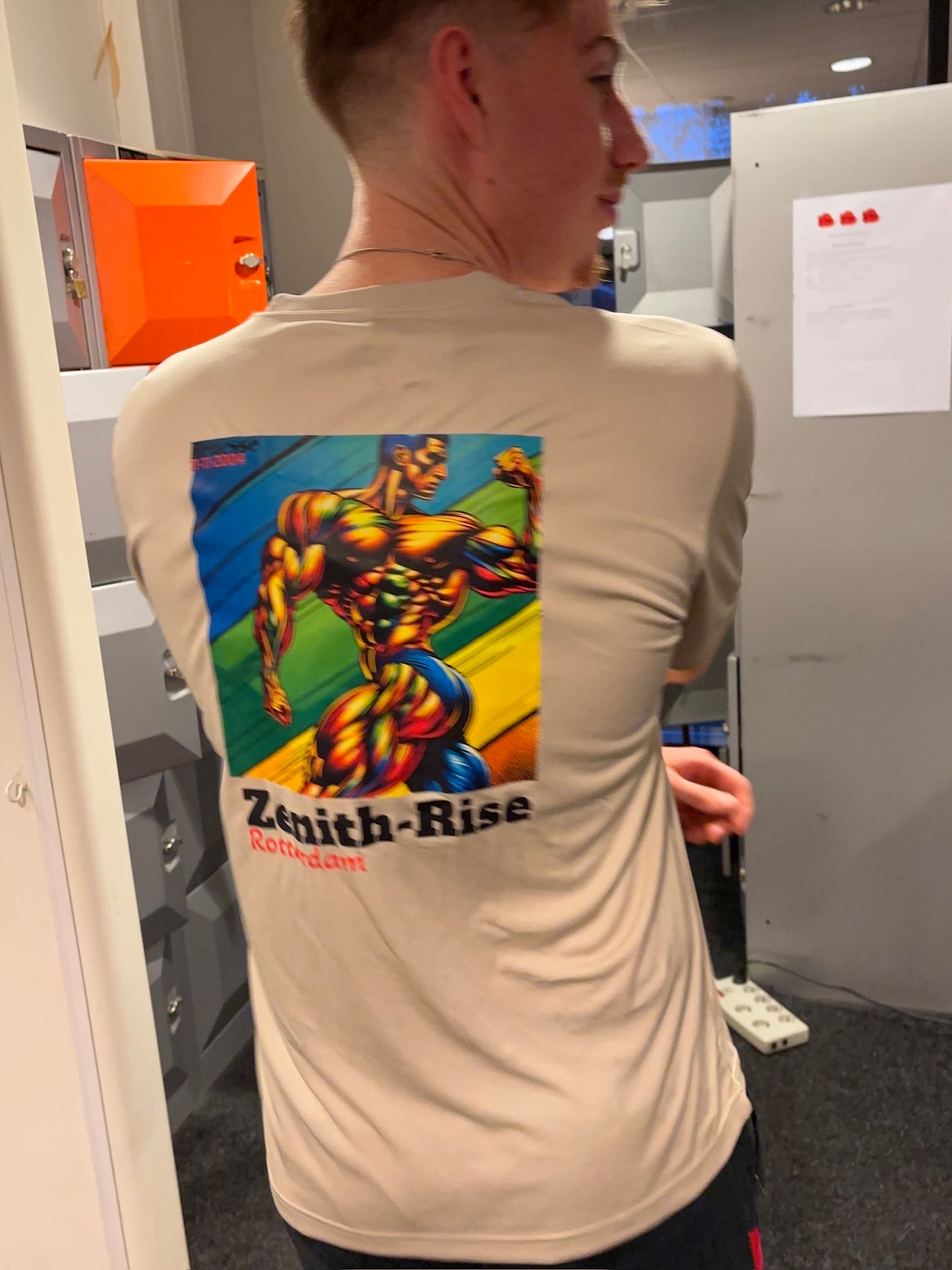 Zenith-Rise Retro Power Tee – Limited Edition