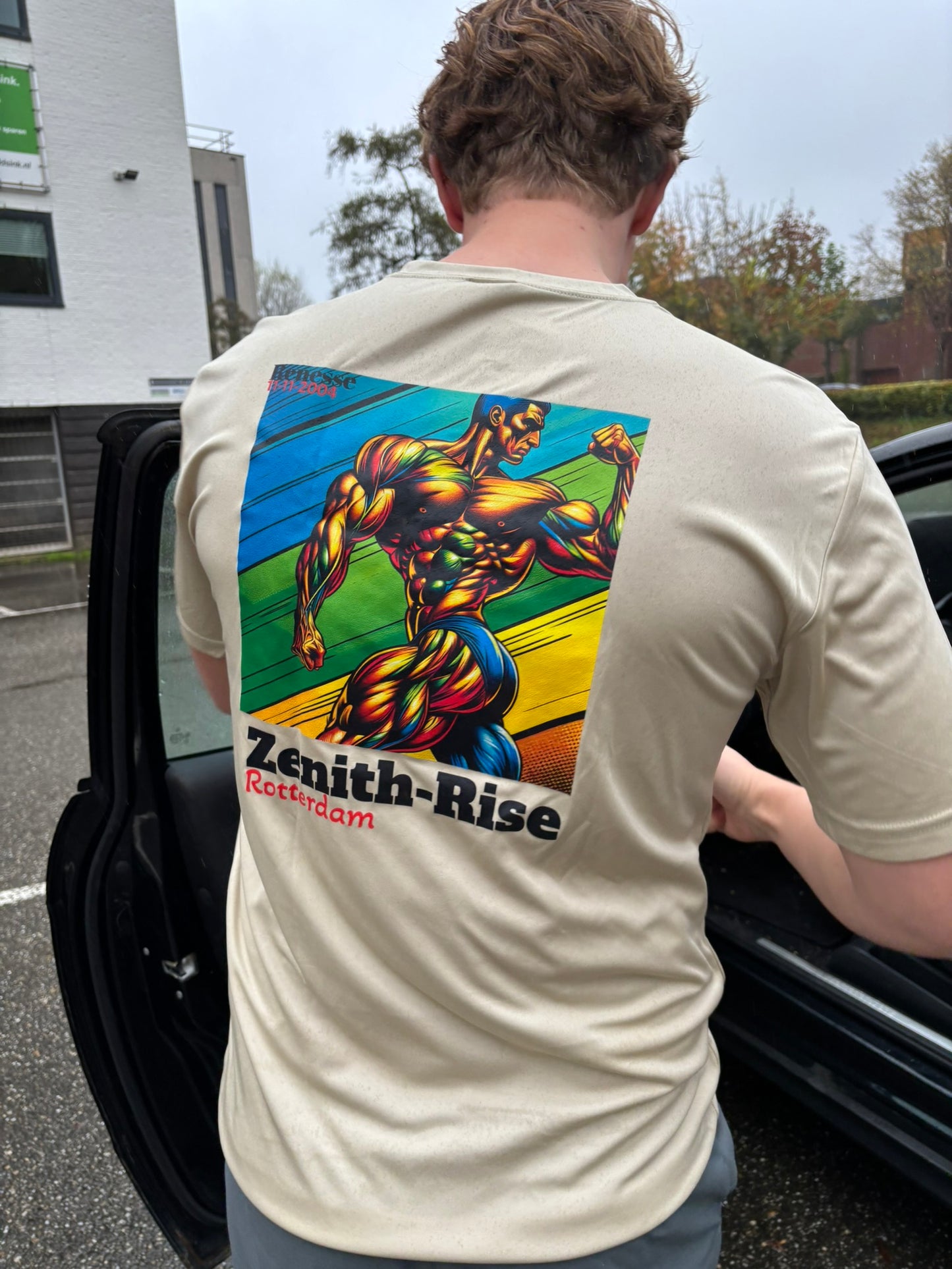 Zenith-Rise Retro Power Tee – Limited Edition