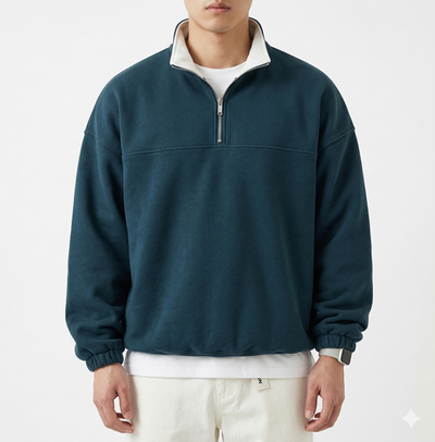 1/4 Oversized Zipper